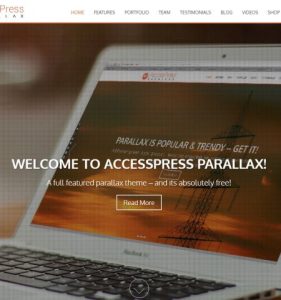 AccessPress Parallax WordPress Theme