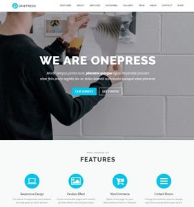 OnePress WordPress Theme