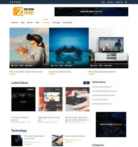 ReviewZine WordPress Theme